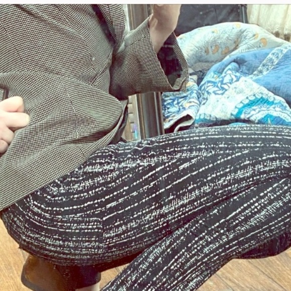 30%OFF BUNDLES! BLACK WHITE SKINNY LEGGINGS JEANS - Picture 6 of 8